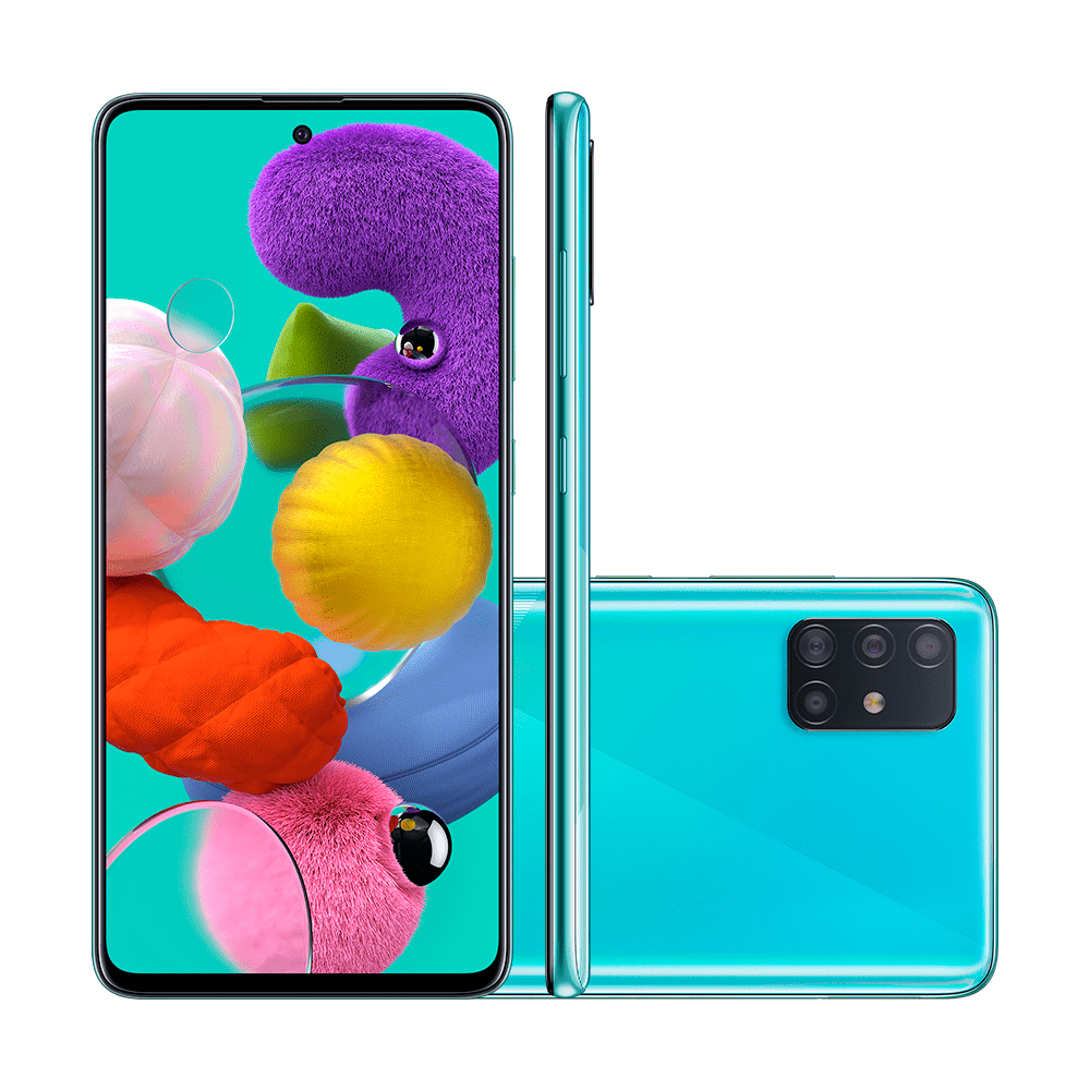 Samsung Galaxy A51 128GB 4GB Android Azul Prisma Desbloqueado image number 0